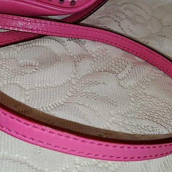 Marc by Marc Jacobs Pink Perforated Crossbody Bag - Picture 8 of 16